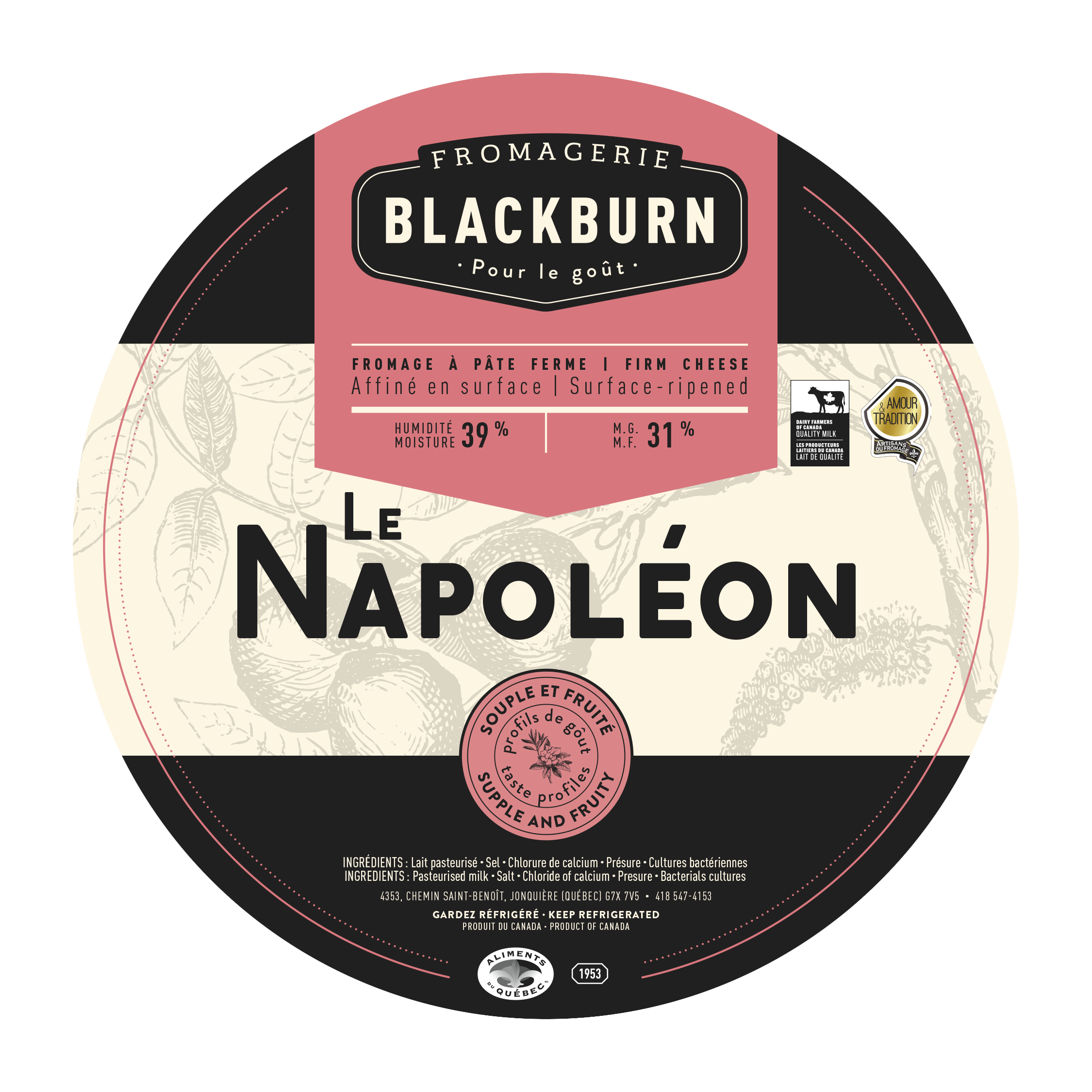 Étiquette - Napoléon