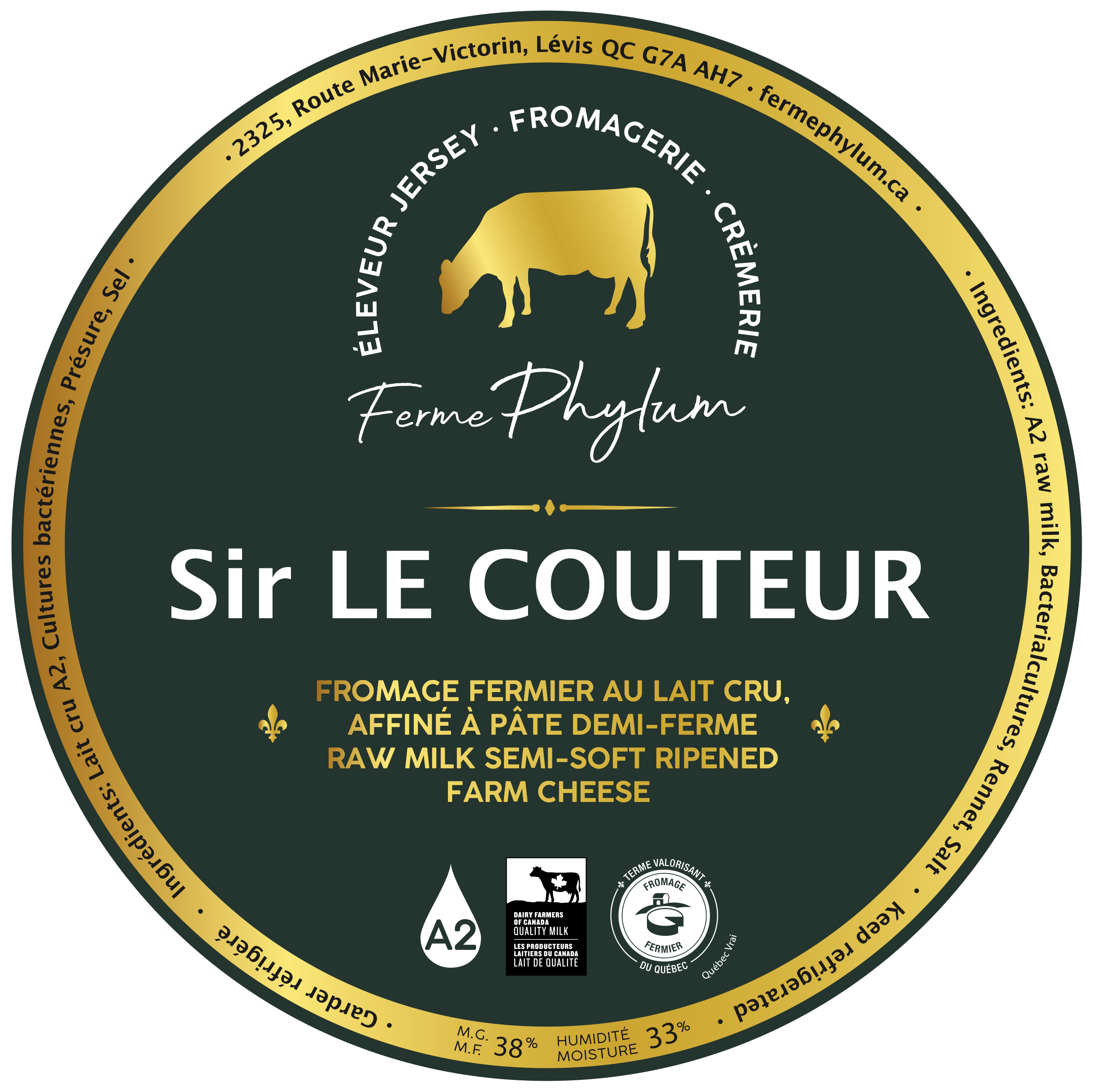Étiquette - Sir Le Couteur