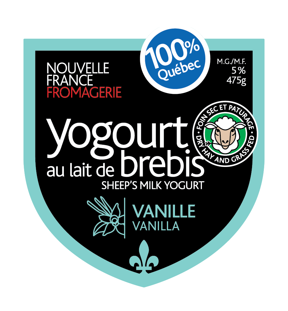 Étiquette - Sheep milk yogurt (Vanilla)