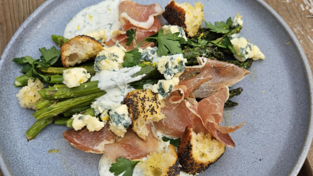 Asparagus and Fleuron Salad